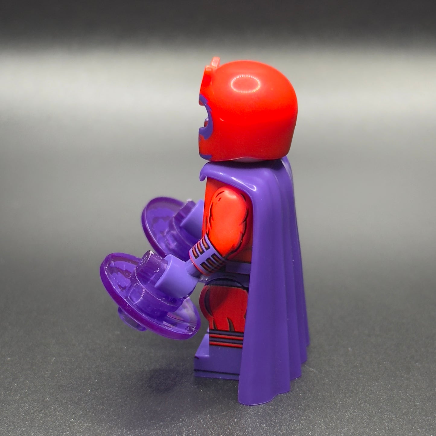 Magneto Custom Marvel X-Men Minifigure, Comic Book Superhero Brick Toy!