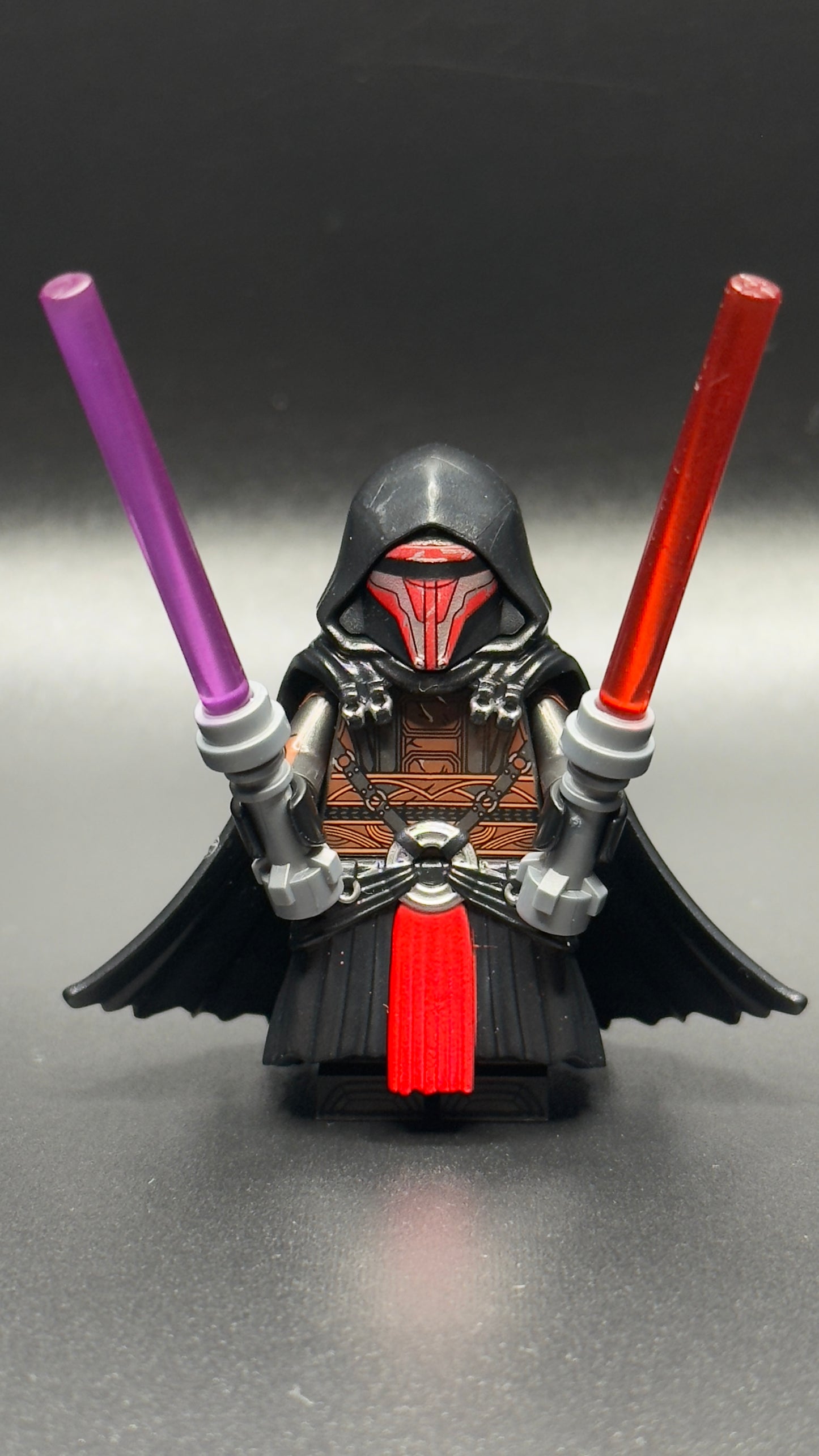 Darth Revan & Darth Nihilus Custom Star Wars Minifigures, Sith Lord Brick Toys!
