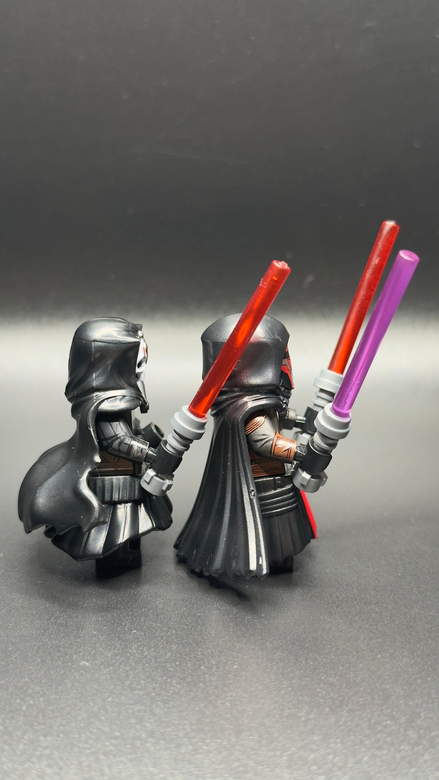 Darth Revan & Darth Nihilus Custom Star Wars Minifigures, Sith Lord Brick Toys!