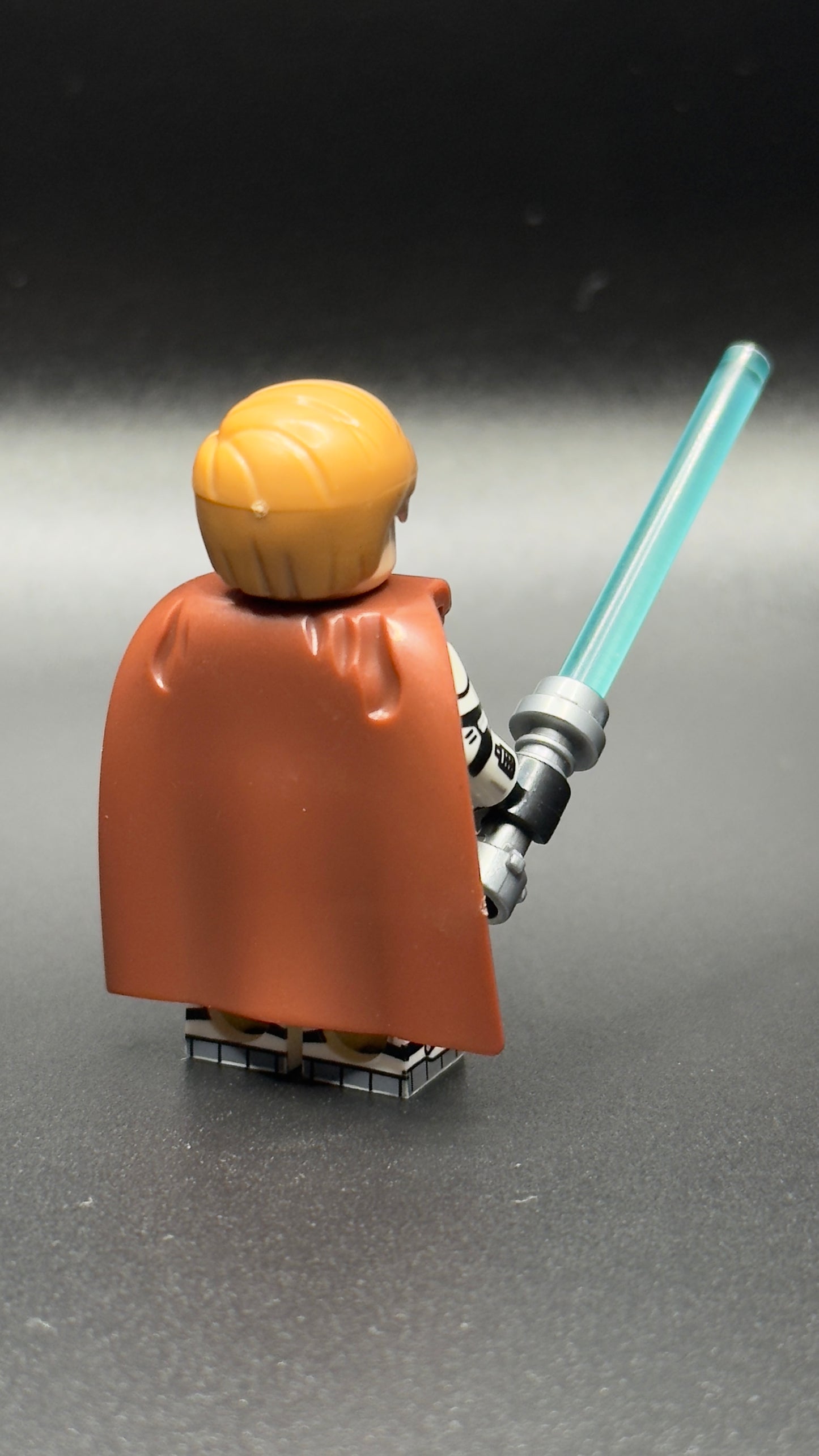 Obi-wan Kenobi Custom Star Wars Minifigure, Jedi Master Brick Toy!