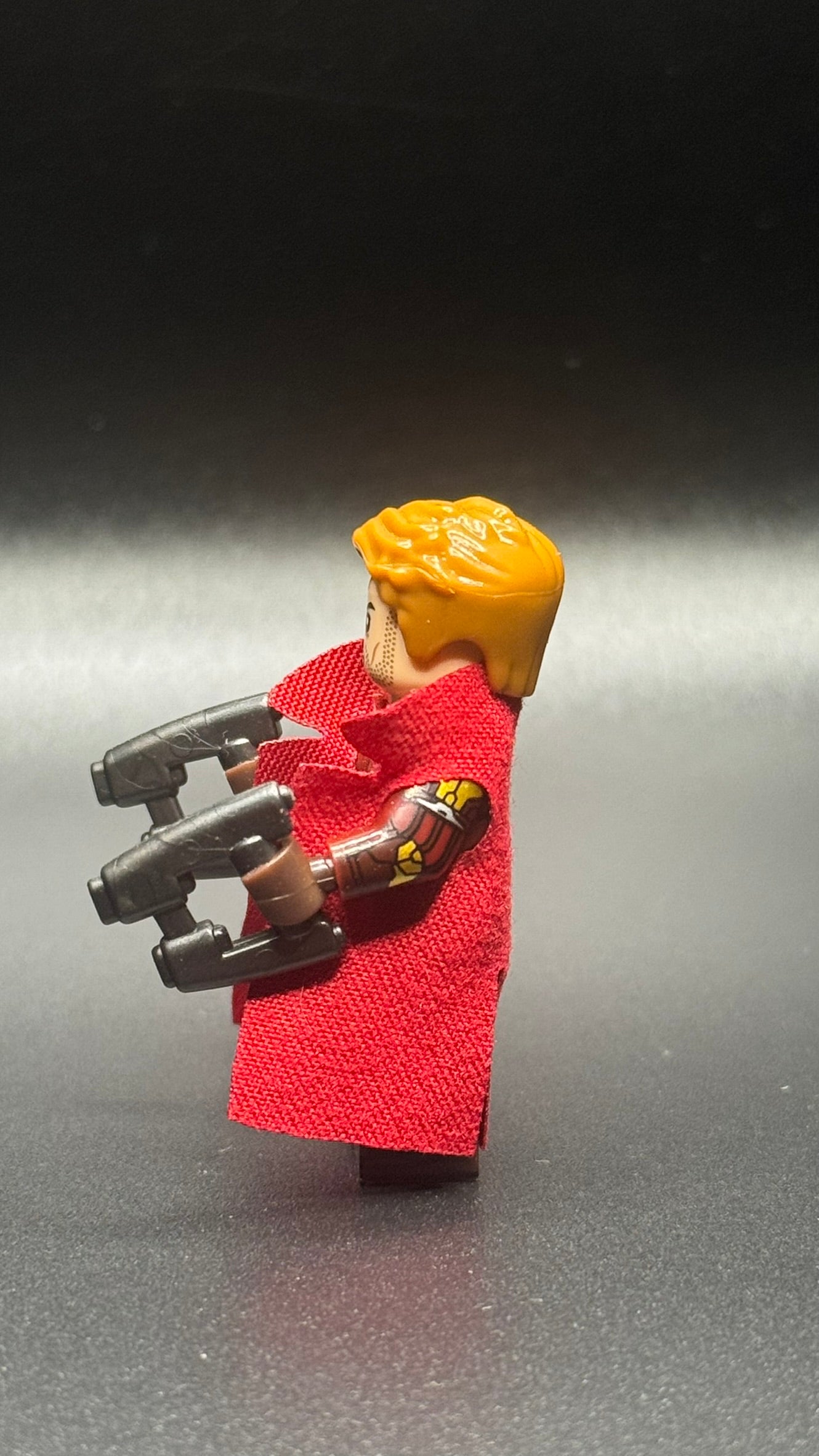 Star Lord Custom Marvel Minifigure, Comic Book Superhero Brick Toy!