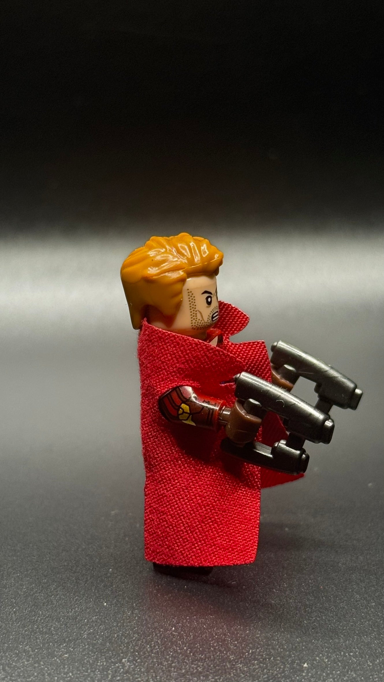 Star Lord Custom Marvel Minifigure, Comic Book Superhero Brick Toy!