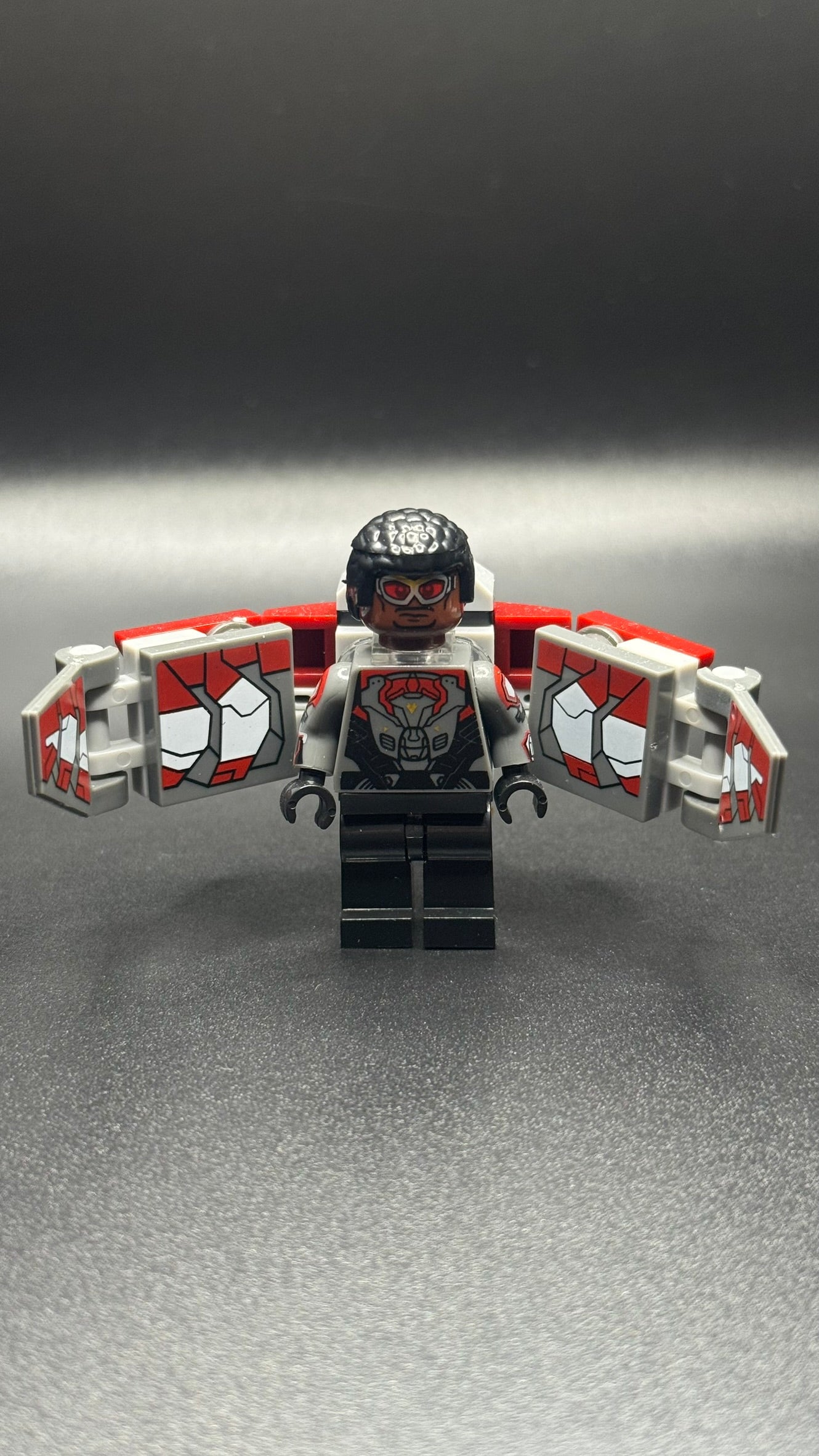 The Falcon (Sam Wilson) Custom Marvel Minifigure, Comic Book Superhero Brick Toy
