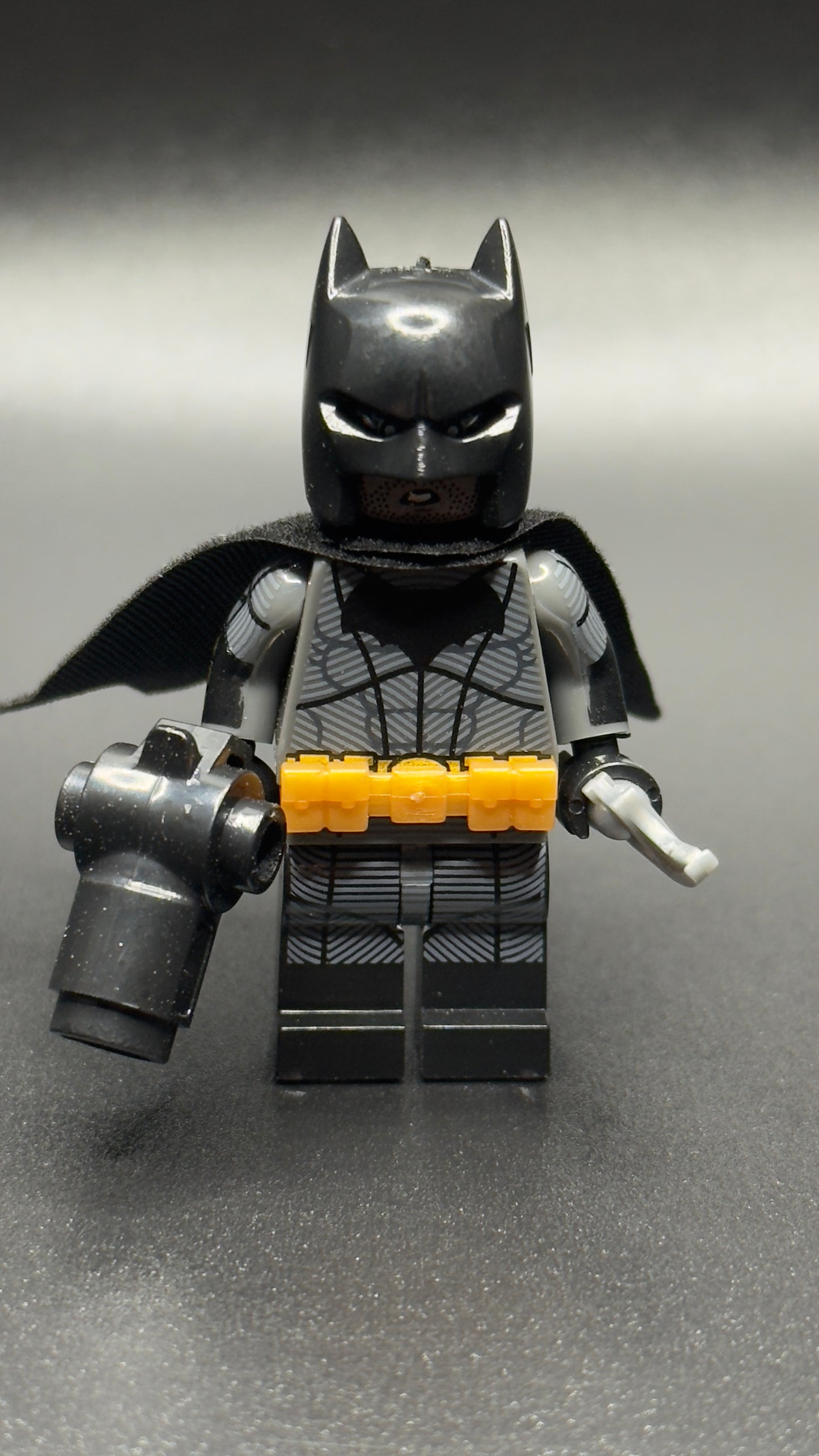 Custom Batman Minifigure – DC Superhero Brick Figure