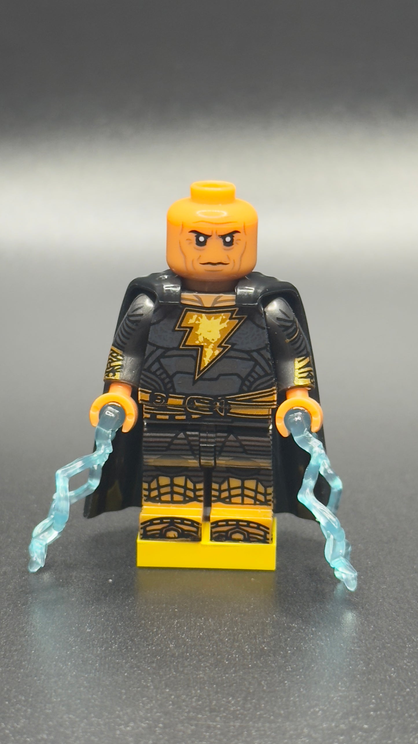 Custom Black Adam Minifigure – DC Anti-Hero Brick Figure