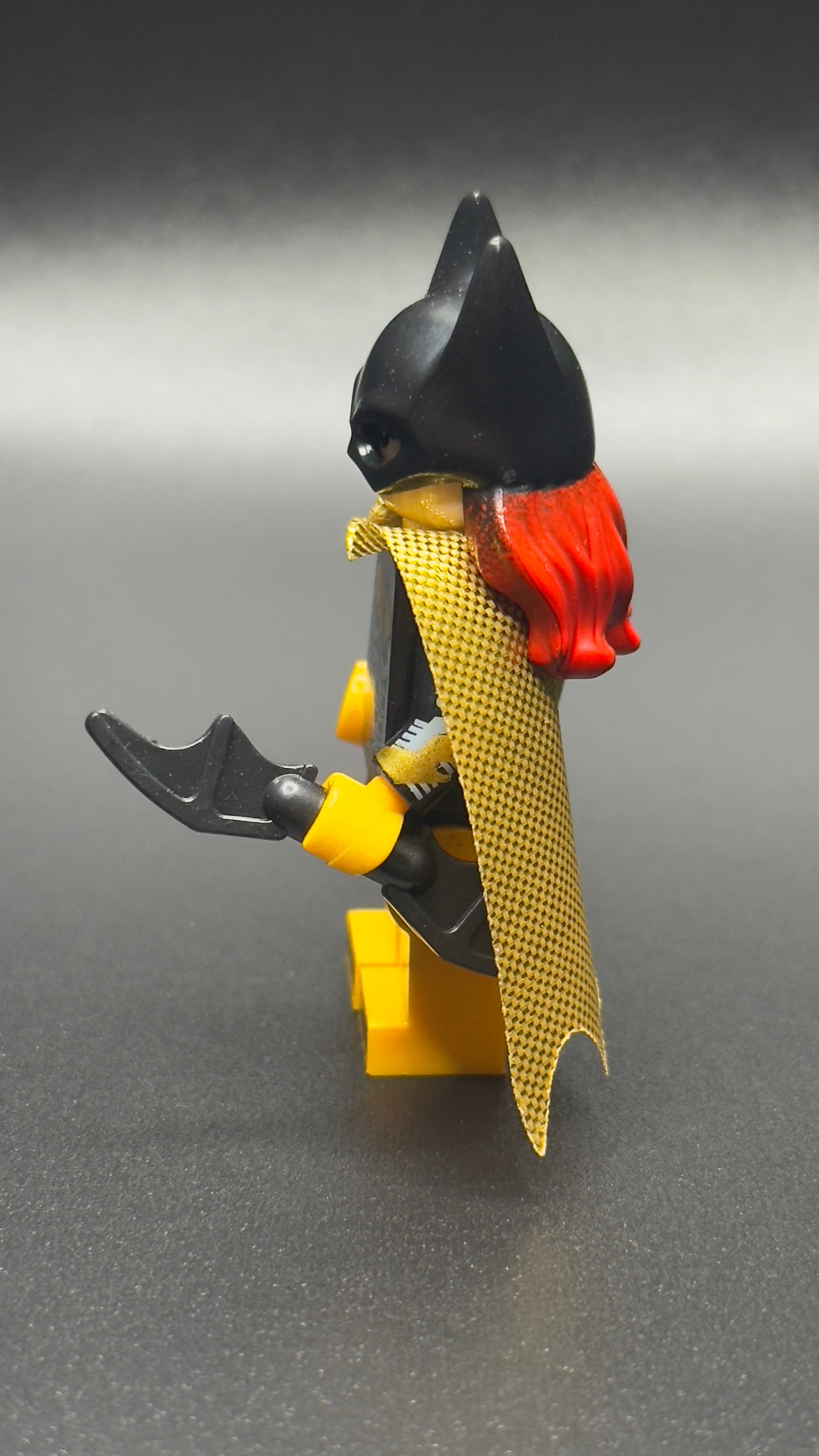 Custom Batgirl Minifigure – DC Superhero Brick Figure Inspired by Barbara Gordon