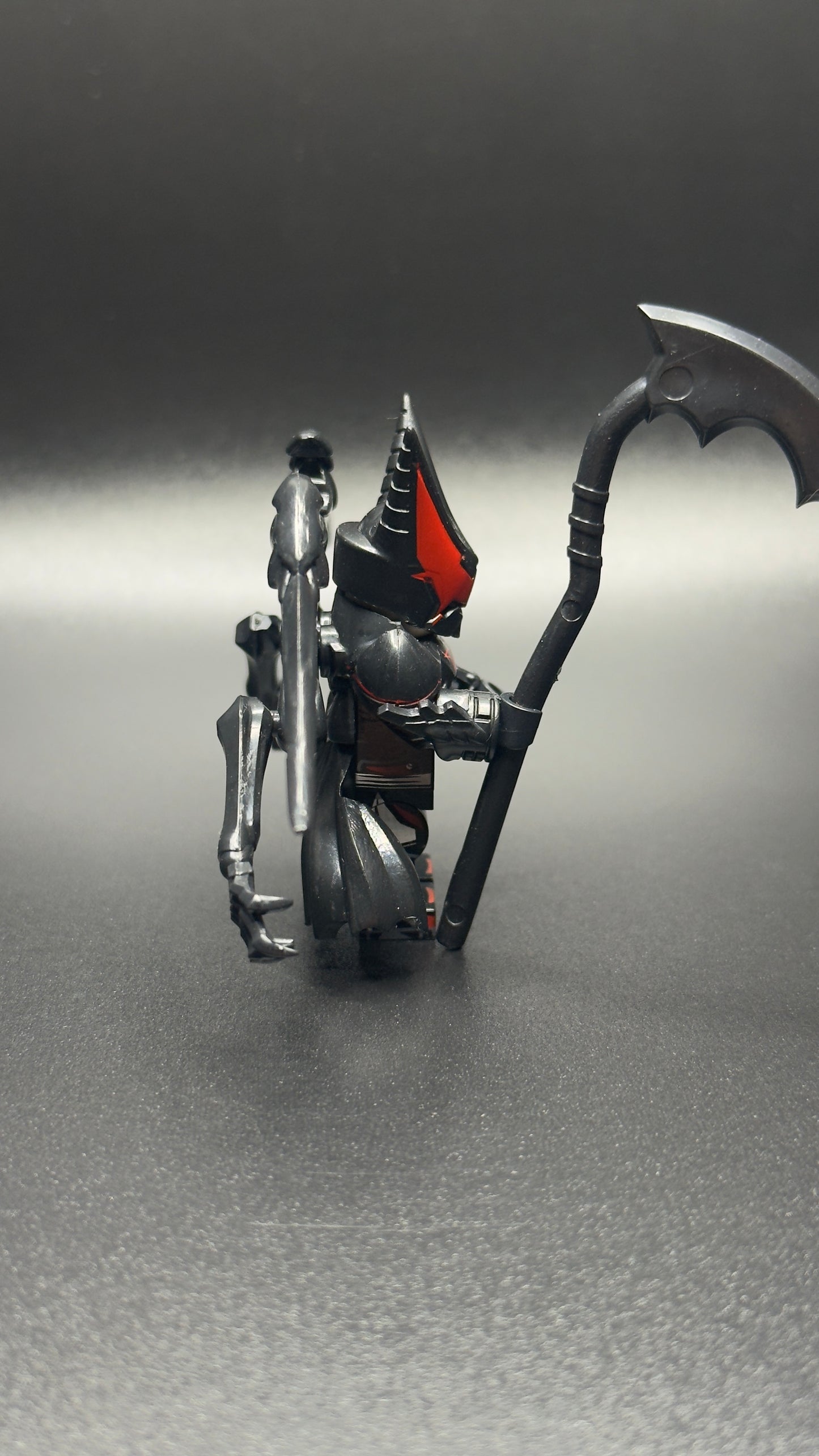 Custom Batman with Scythe Minifigure – DC Dark Multiverse Brick Figure