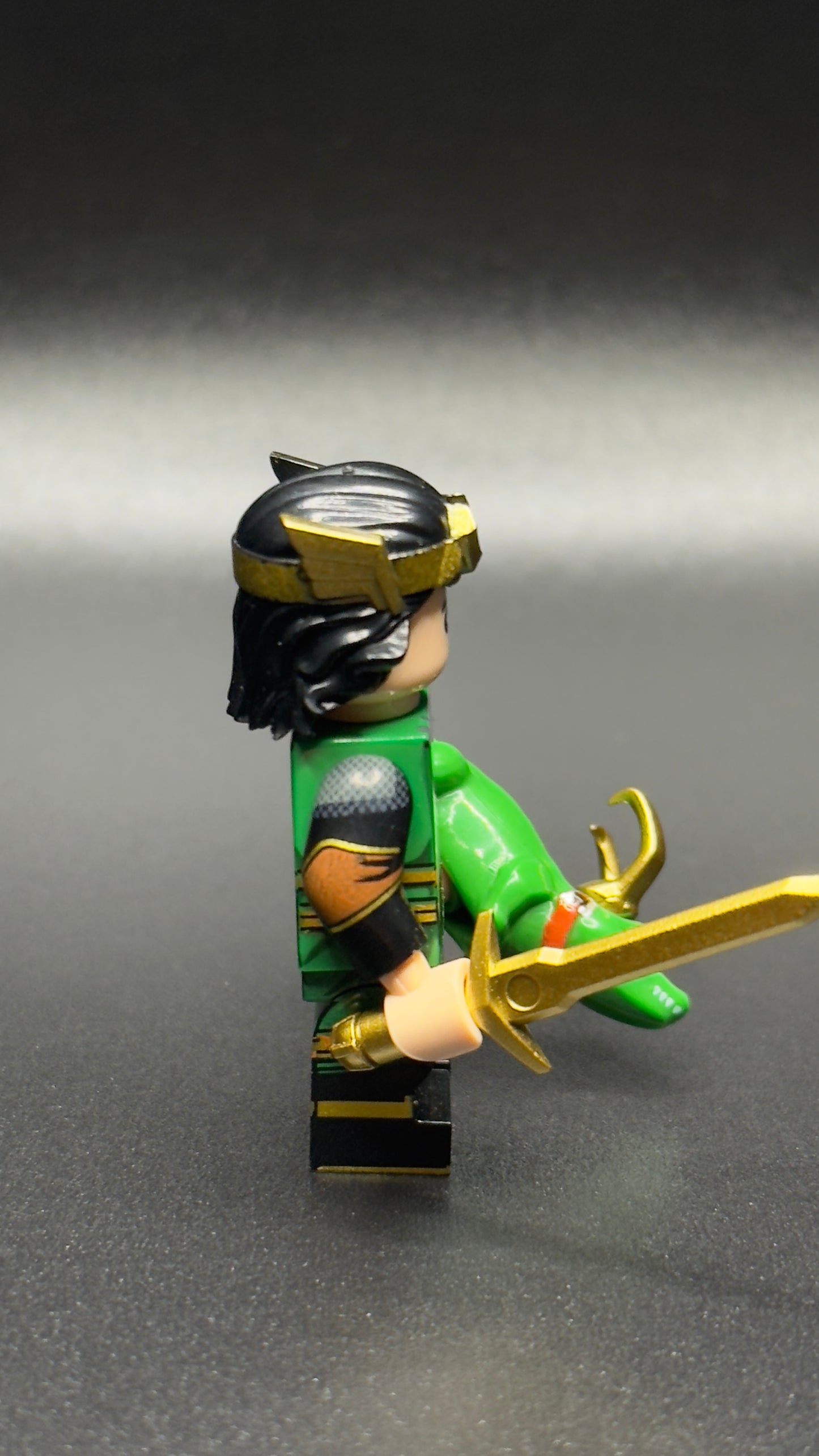 Custom Kid Loki Minifigure – Marvel TVA Loki Variant Mini Action Figure