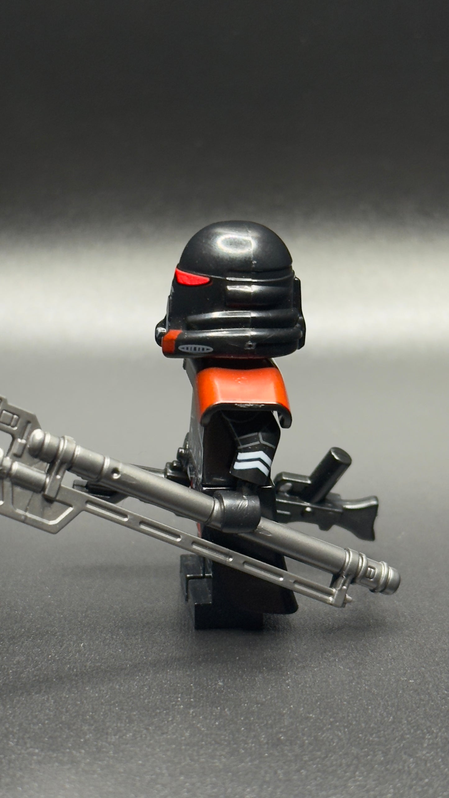 Custom Imperial Purge Captain Minifigure – Star Wars Dark Trooper Commander