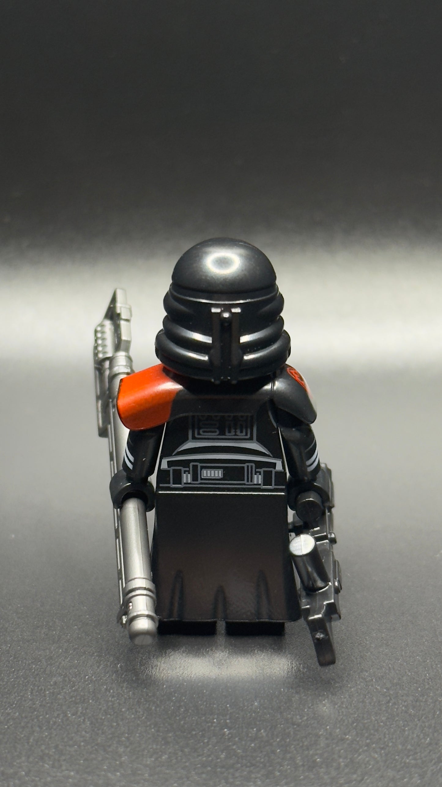 Custom Imperial Purge Captain Minifigure – Star Wars Dark Trooper Commander