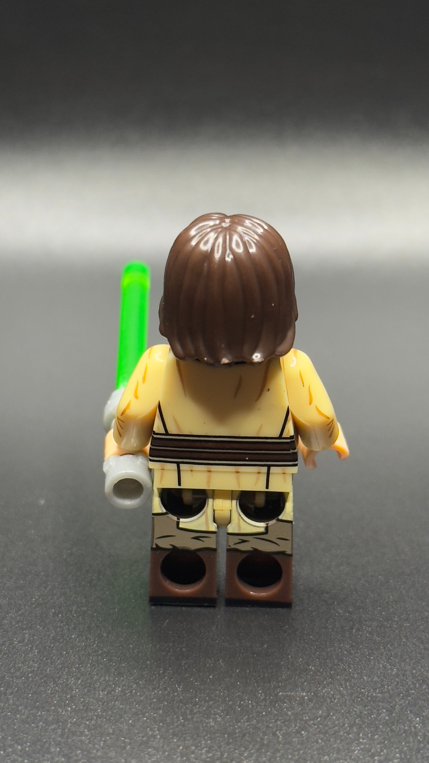 Custom Young Qui-Gon Jinn Minifigure – Star Wars Jedi Padawan