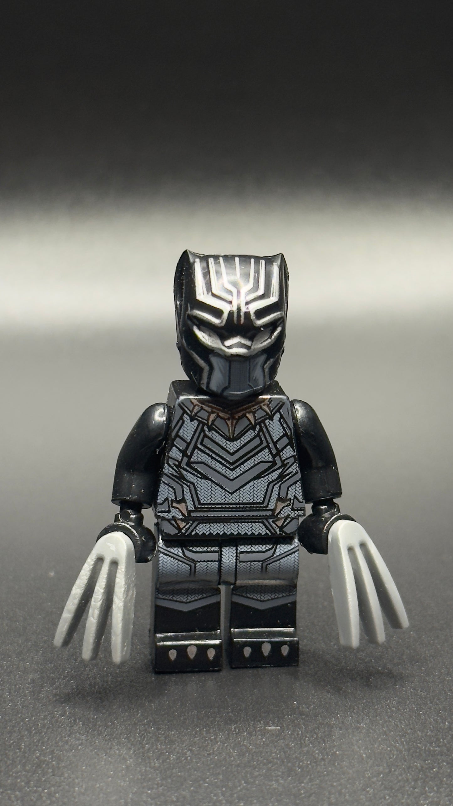 Custom Black Panther Minifigure – Marvel Endgame T’Challa Mini Action Figure