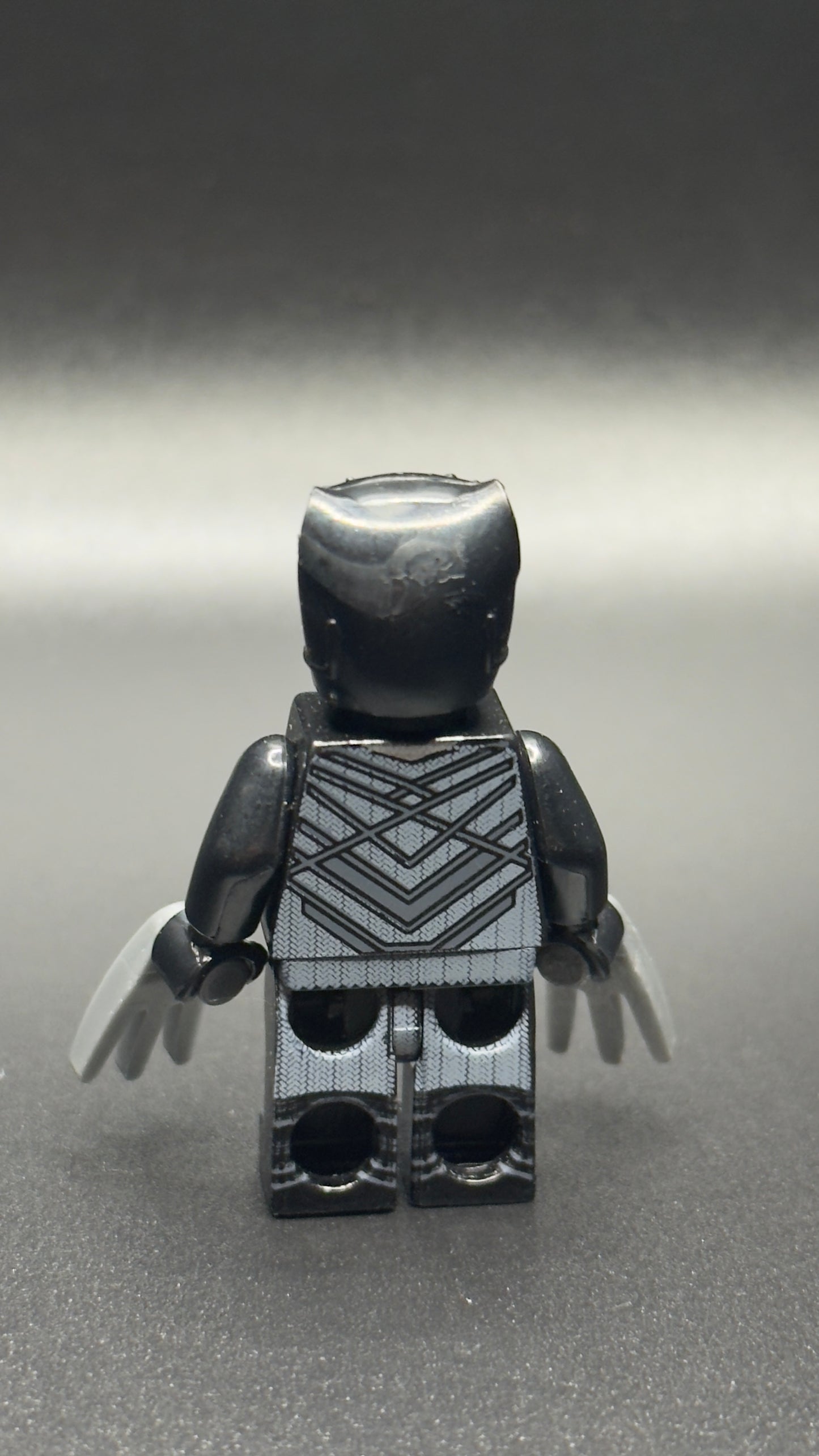 Custom Black Panther Minifigure – Marvel Endgame T’Challa Mini Action Figure