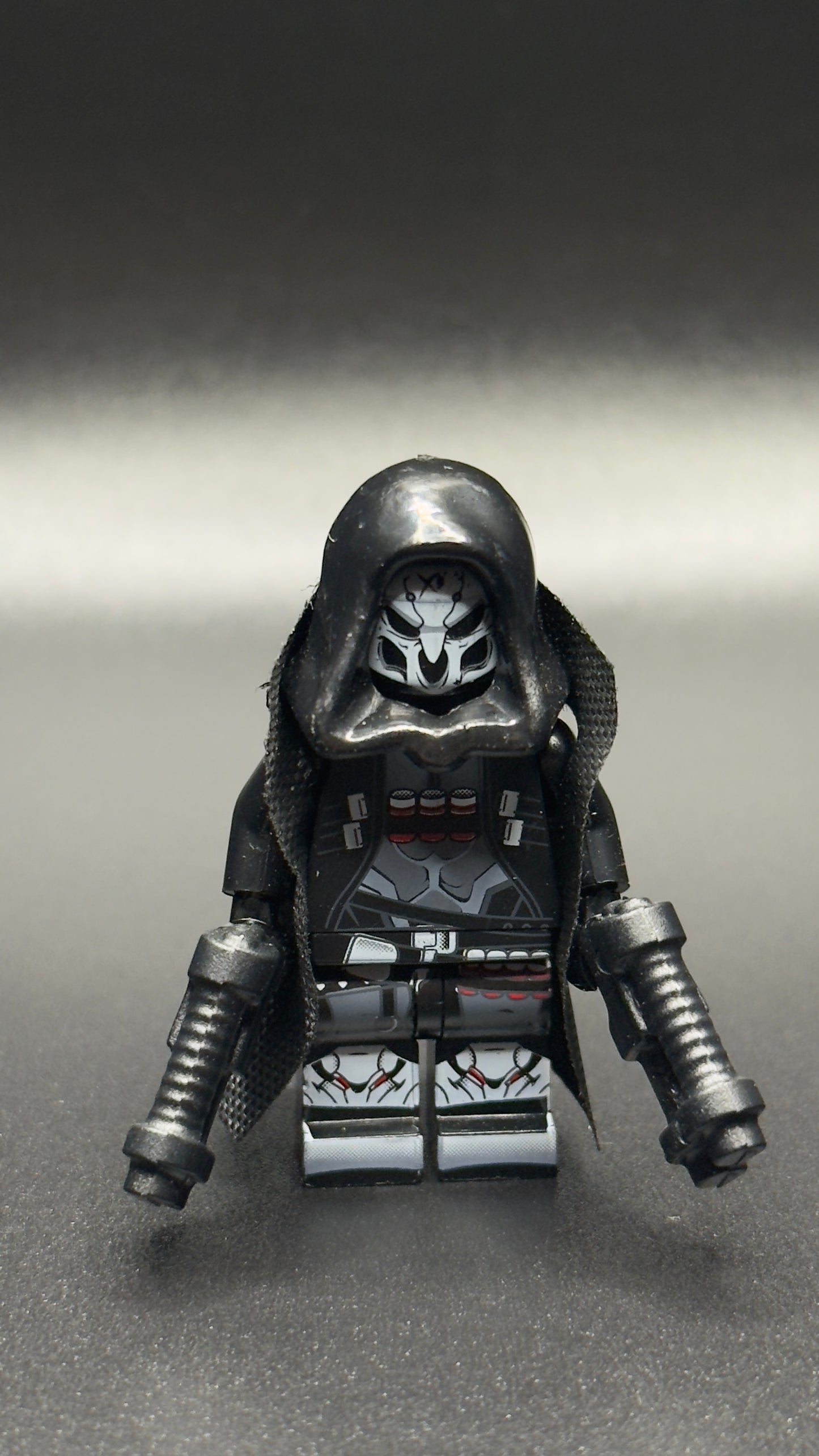Custom Reaper Minifigure – Overwatch Grim Masked Hero Mini Action Figure