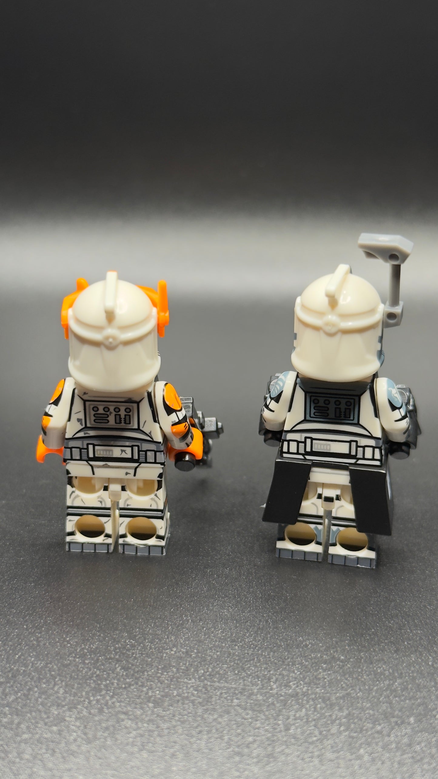 Custom Commander Cody & Commander Wolffe Star Wars Clone Troopers