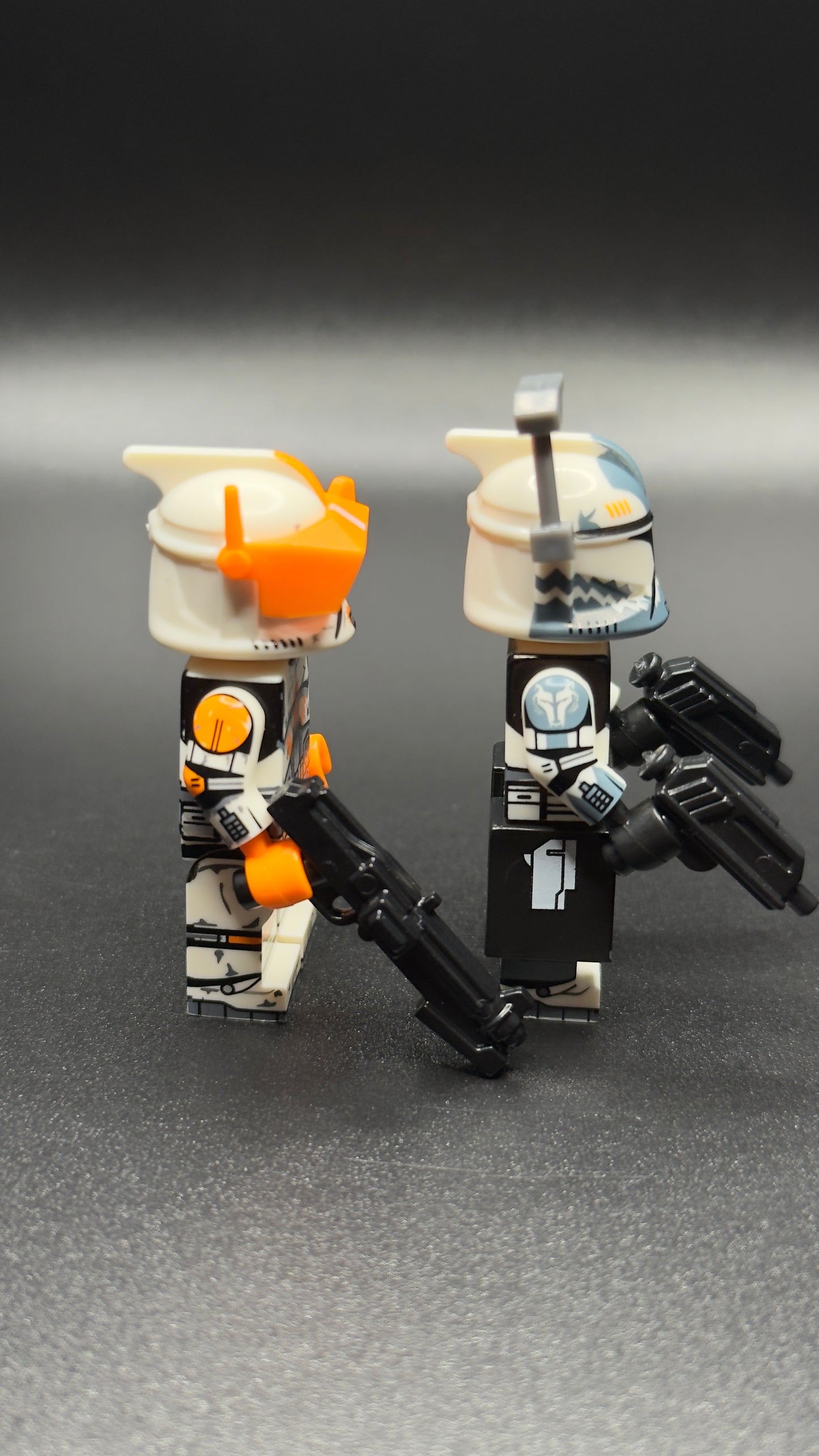Custom Commander Cody & Commander Wolffe Star Wars Clone Troopers