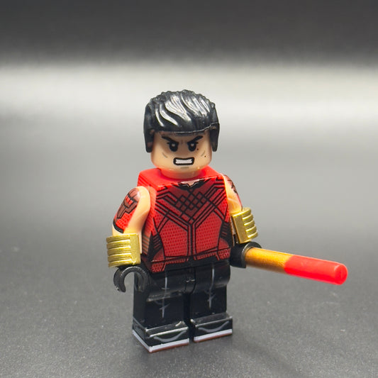 Shang Chi Custom Marvel Minifigure, Comic Book Superhero Brick Toy!