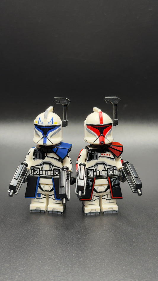Custom Star Wars Captain Rex & Captain Frodo Clone Troopers