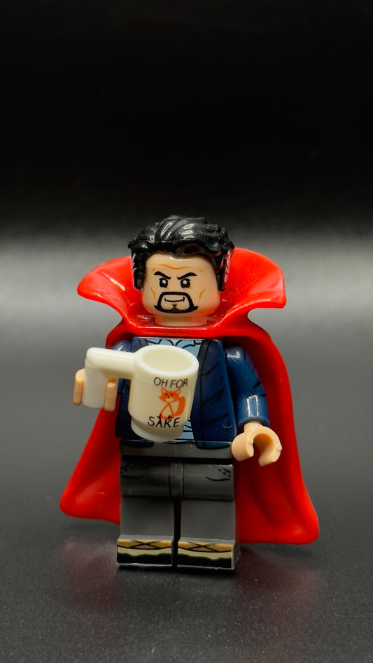 Doctor Strange Custom Marvel Minifigure, Comic Book Superhero Brick Toy!