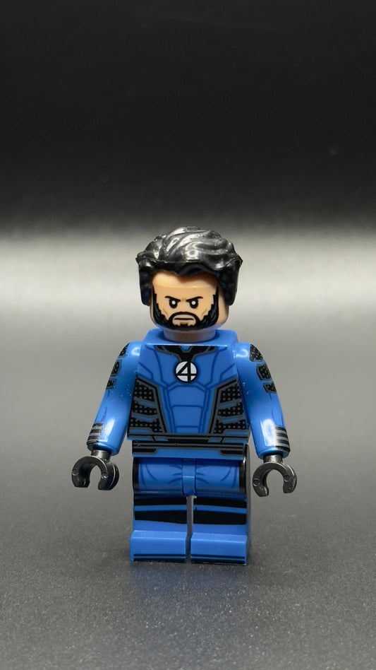 Mr Fantastic (Reed Richards) Custom Marvel Minifigure, Comic Book Superhero Toy!
