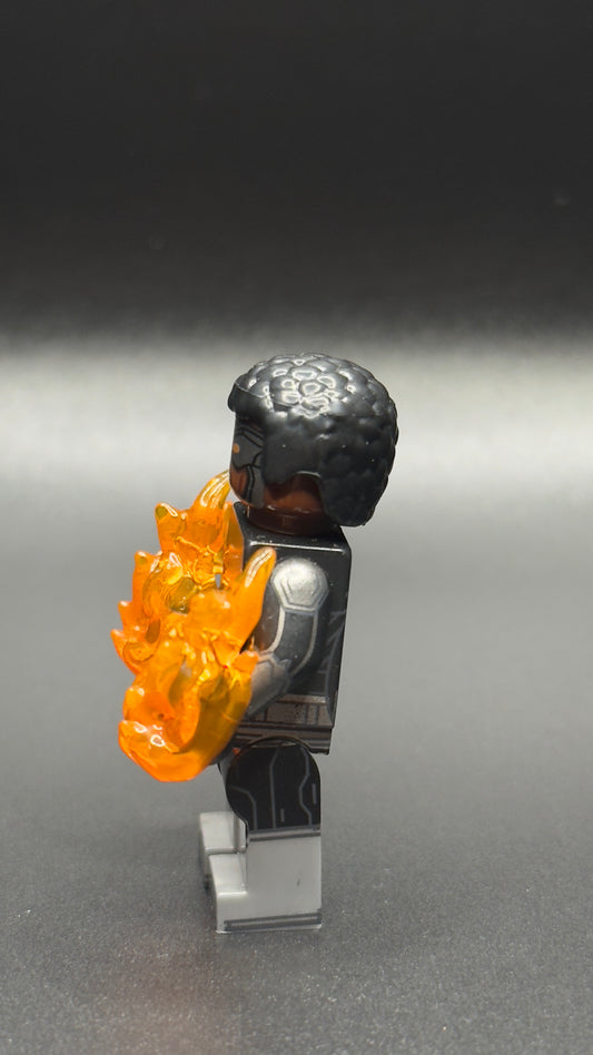 Captain Marvel Custom Marvel Minifigure, Comic Book Superhero Brick Toy!