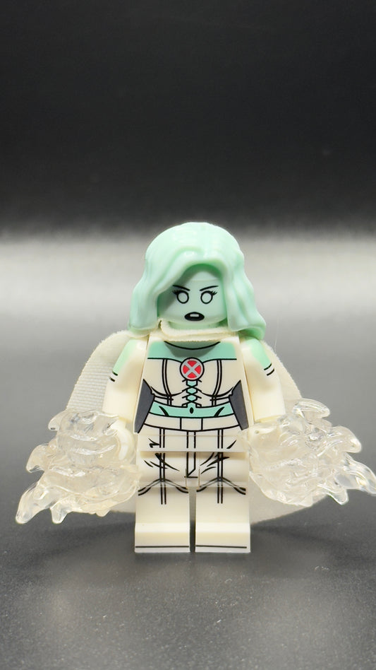 Emma Frost Custom Marvel Minifigure, Comic Book Superhero Brick Toy!