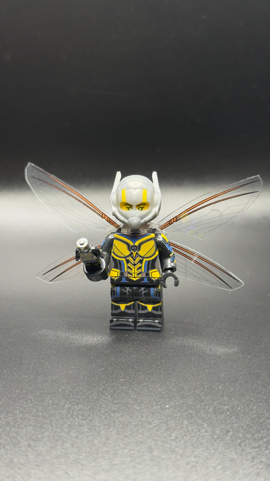 The Wasp Custom Marvel Minifigure, Comic Book Superhero Brick Toy!