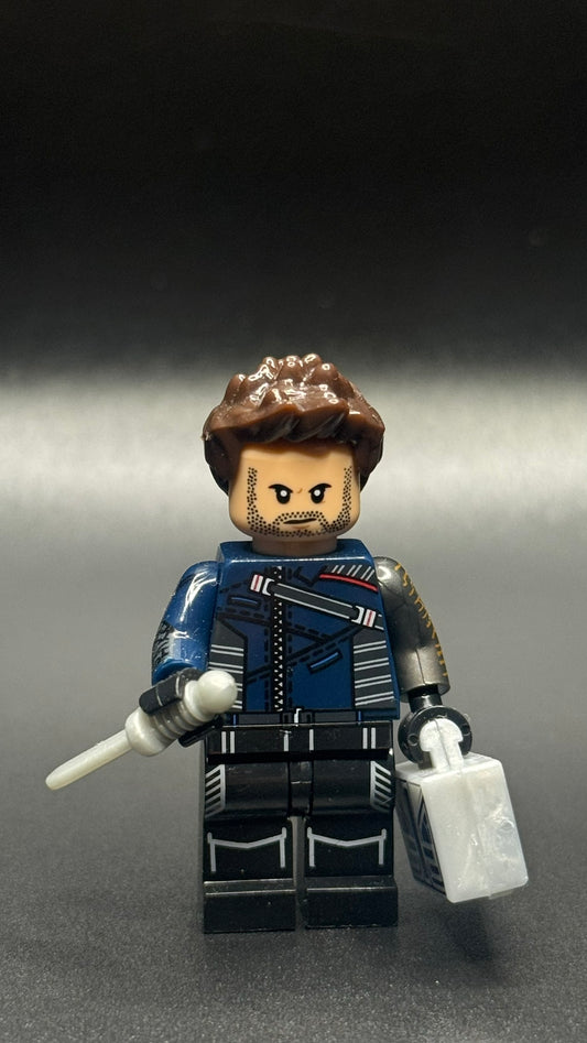 The Winter Soldier Custom Marvel Minifigure, Comic Book Superhero Brick Toy!
