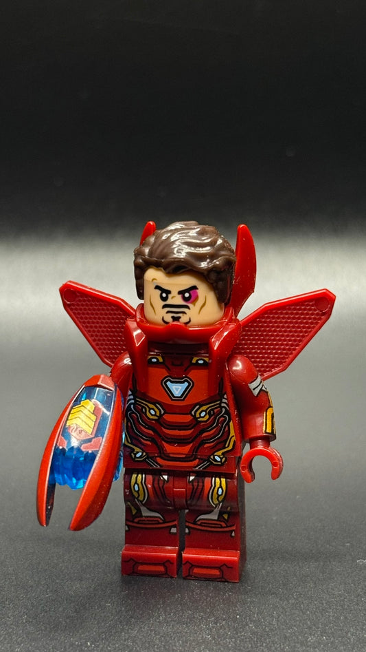 Iron Man Custom Marvel Minifigure, Comic Book Superhero Brick Toy!