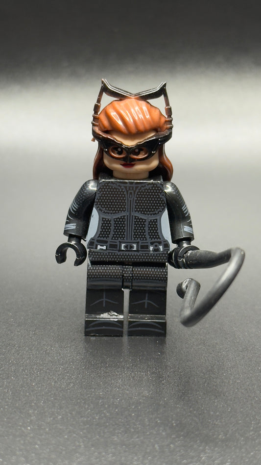 Custom Anne Hathaway Catwoman Minifigure – Dark Knight Rises DC Brick Figure