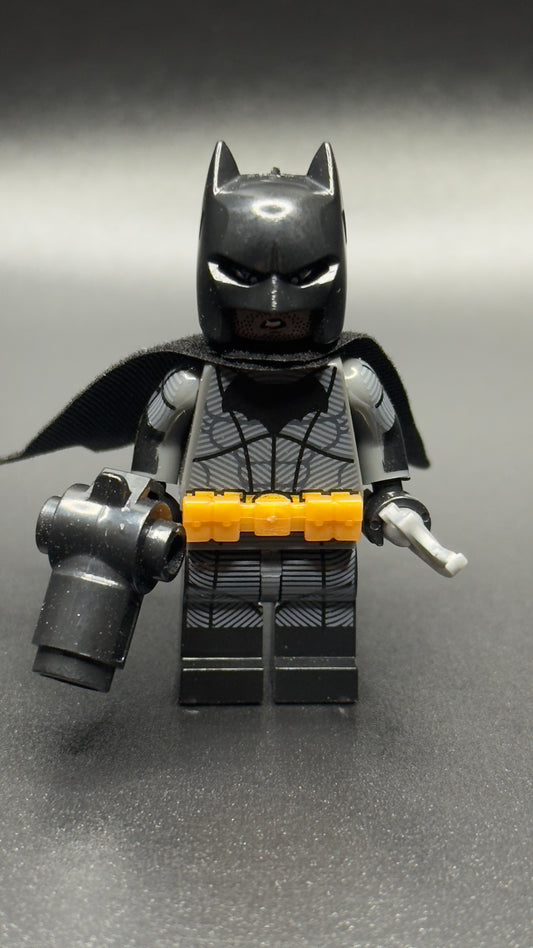 Custom Batman Minifigure – DC Superhero Brick Figure