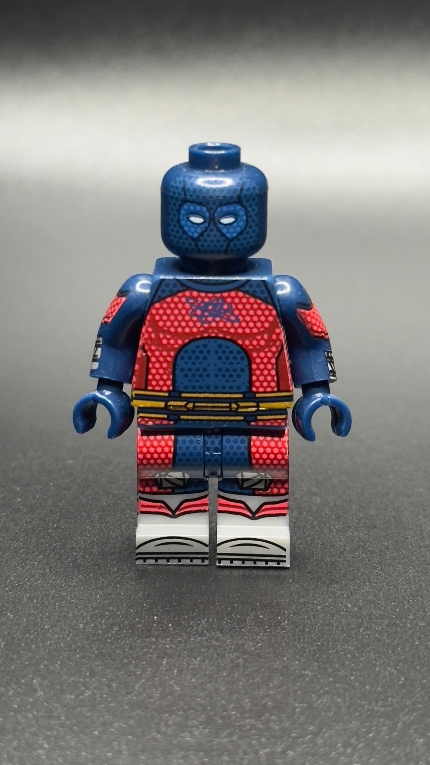 Custom Atom Smasher Minifigure – DC Superhero Brick Figure
