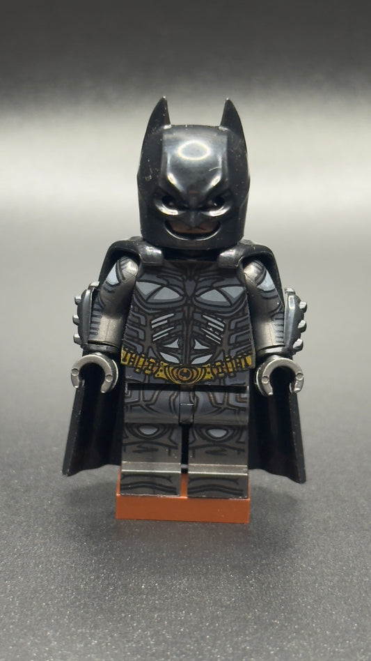 Custom Batman Begins Minifigure – DC Superhero Brick Figure