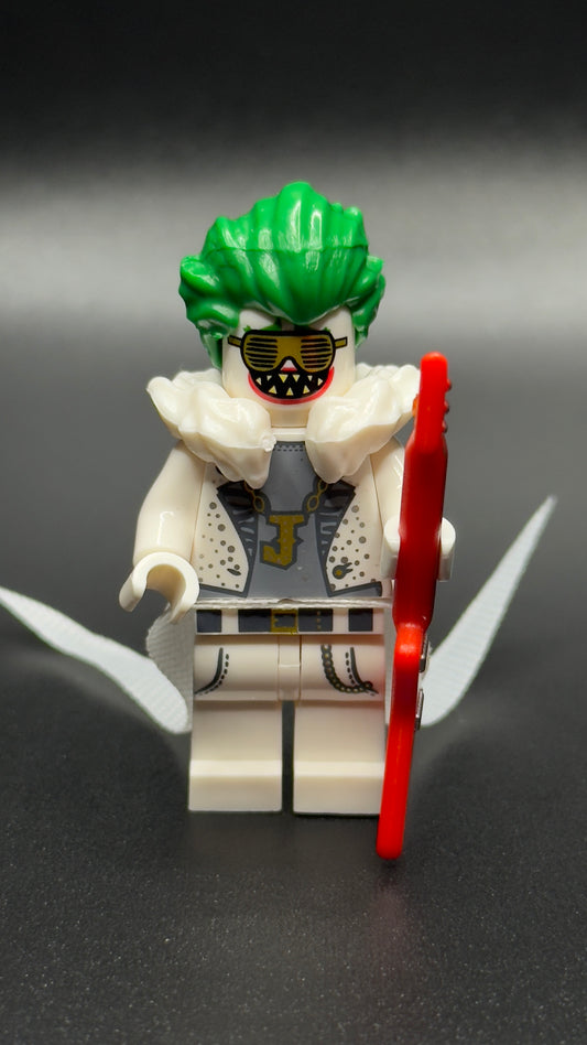 Custom Disco Joker Minifigure – Batman Movie Villain Brick Figure