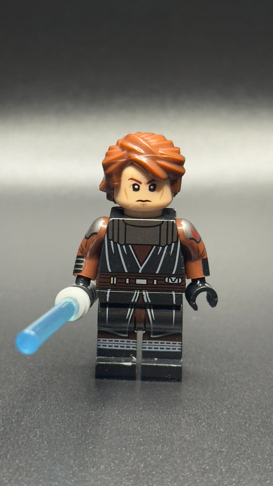 Custom Anakin Skywalker Minifigure – Star Wars Jedi Hero Mini Action Figure