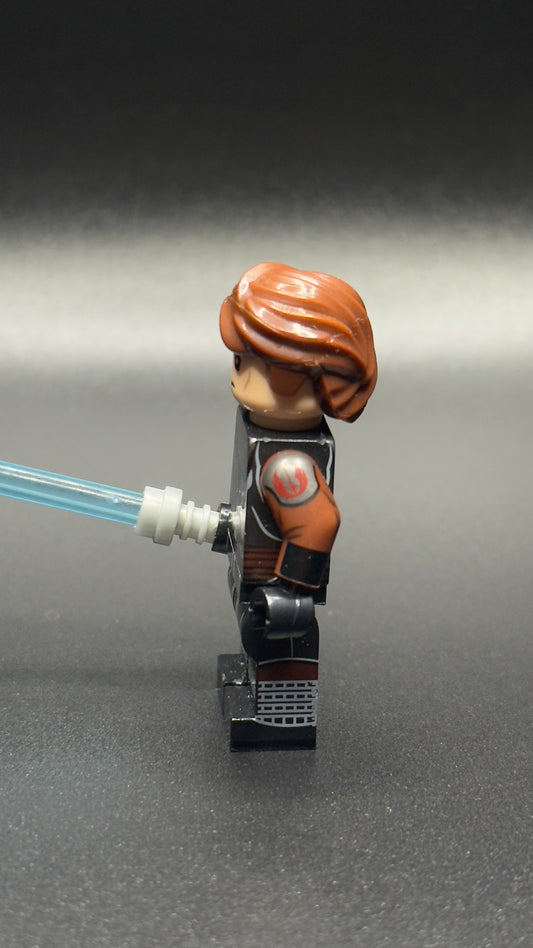 Custom Anakin Skywalker Minifigure – Star Wars Jedi Hero Mini Action Figure
