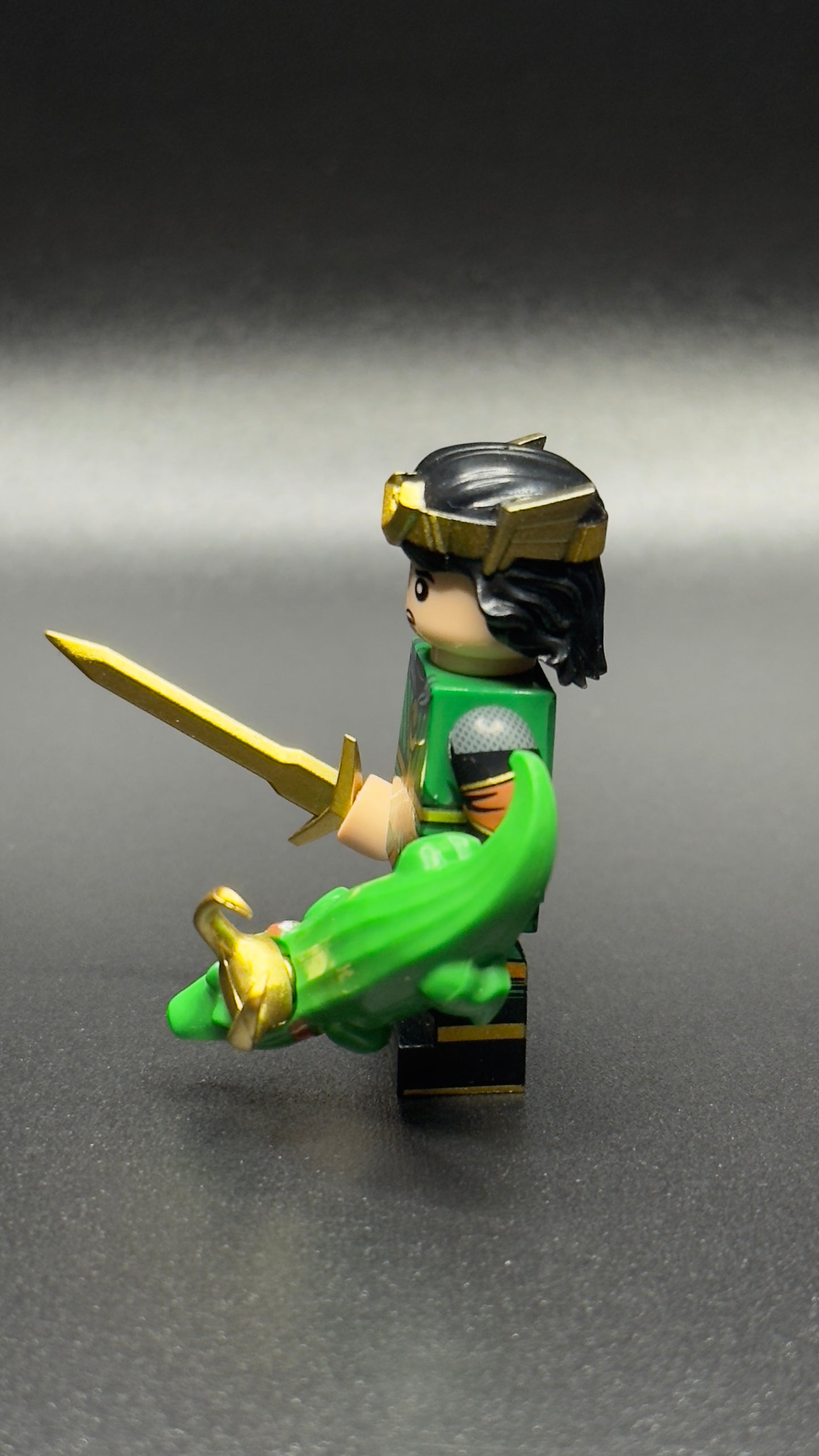 Custom Kid Loki Minifigure – Marvel TVA Loki Variant Mini Action Figure
