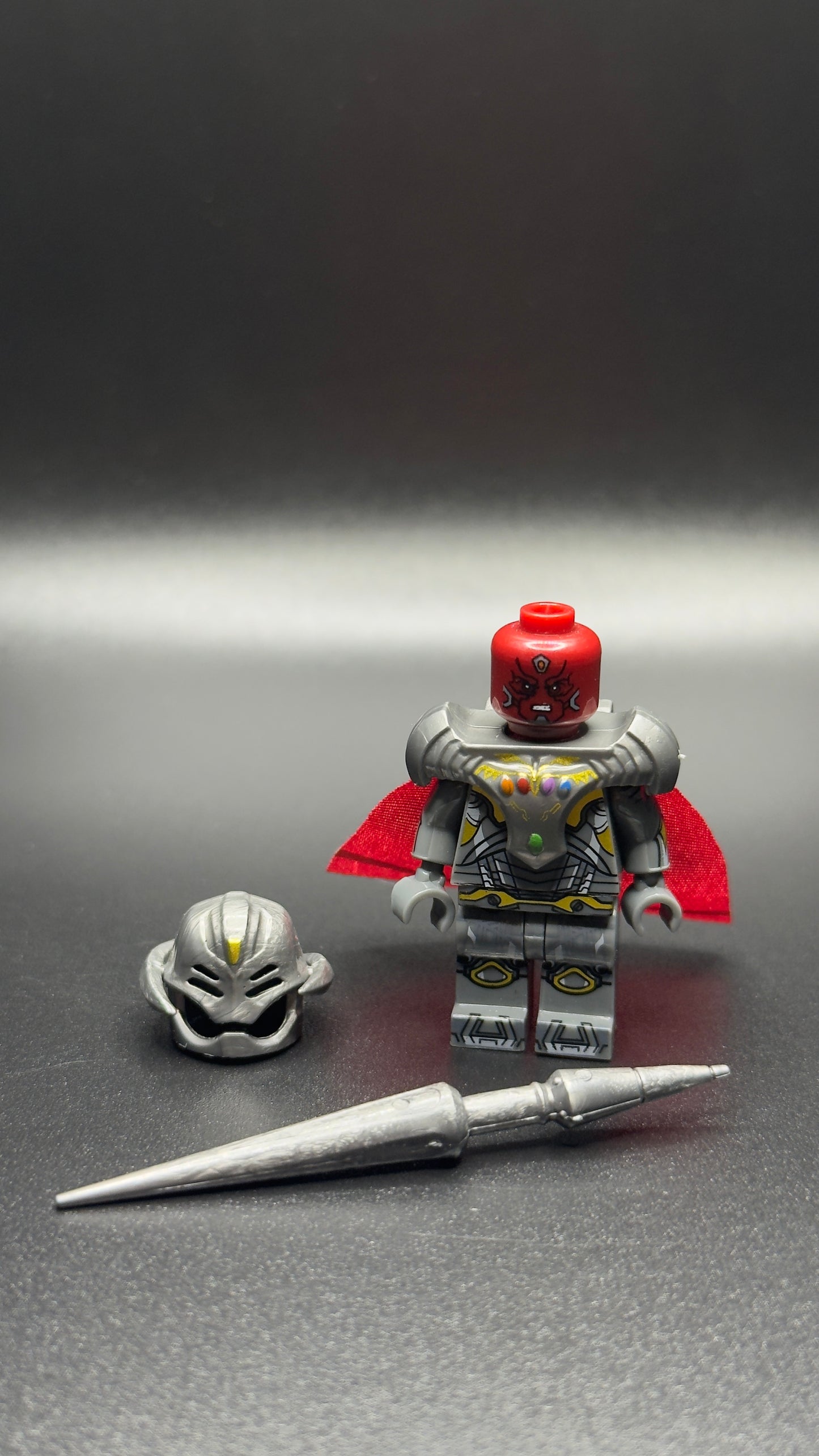 Custom Ultron Infinity Stones Minifigure – Marvel What If Villain
