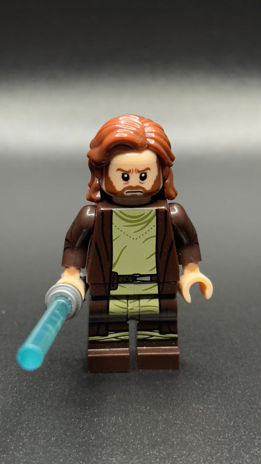 Custom Obi-Wan Kenobi Minifigure – Star Wars New Series Jedi Master