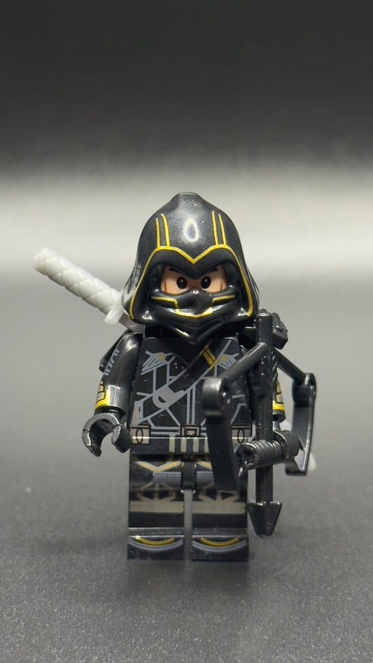 Custom Hawkeye Black & Yellow Minifigure – Marvel Avengers