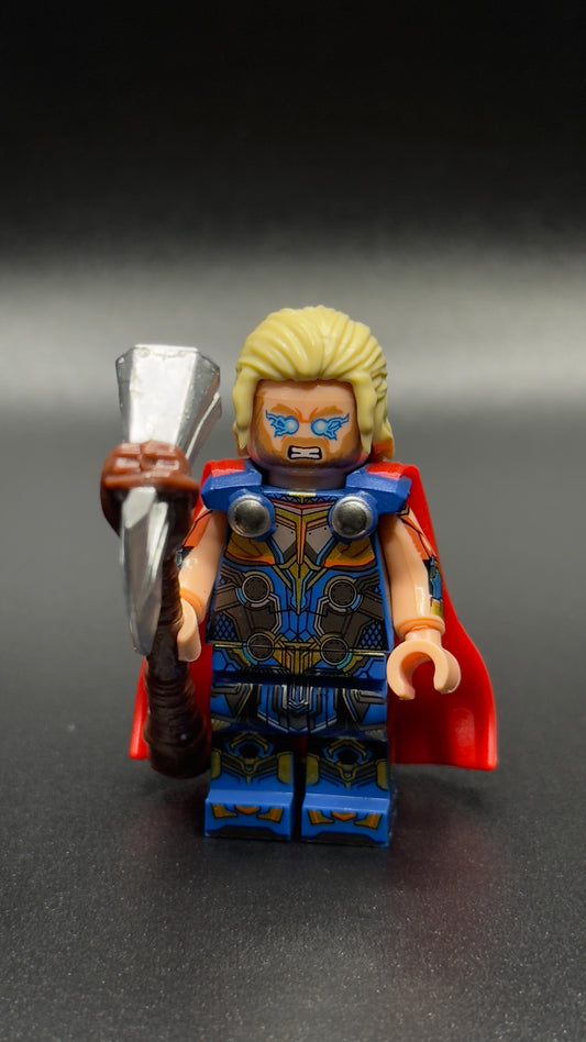 Custom Thor Minifigure – Marvel God of Thunder Avengers