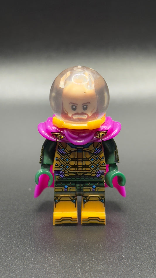 Custom Mysterio Minifigure – Marvel Spider-Man Villain